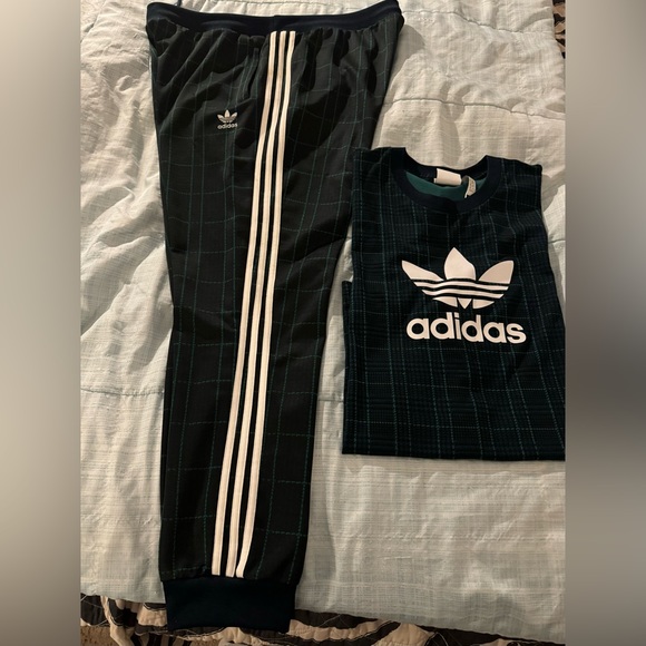 adidas Other - Adidas Tartan tracksuit